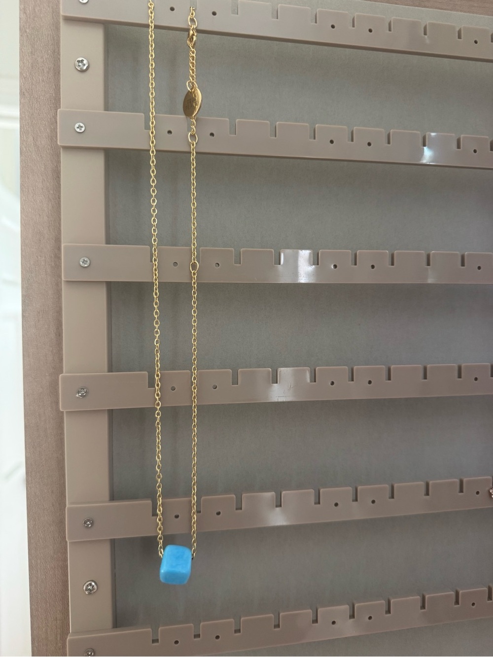 Protect Your Peace Turquoise necklace